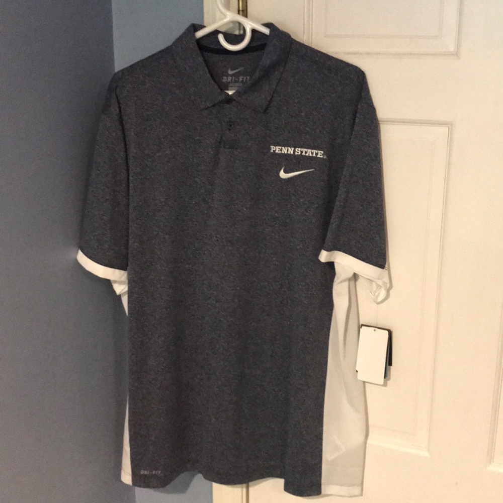 NIKE DRI-FIT PENN STATE PERFORMANCE POLO MEN’S XL